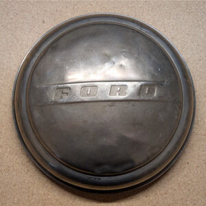 Vintage 1947 1948 Ford Hubcap 8" ID 9.5" OD Metal Round